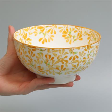 Bát mì sứ 15.2 cm GAIA AMBER FLORAL Màu Trắng