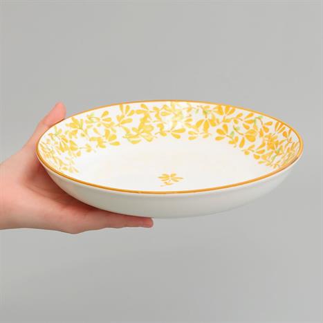 Đĩa sứ 20.2 cm GAIA AMBER FLORAL D20.2cm Màu Trắng