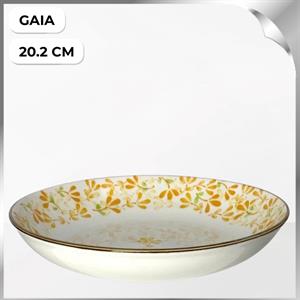 Đĩa sứ 20.2 cm GAIA AMBER FLORAL D20.2cm
