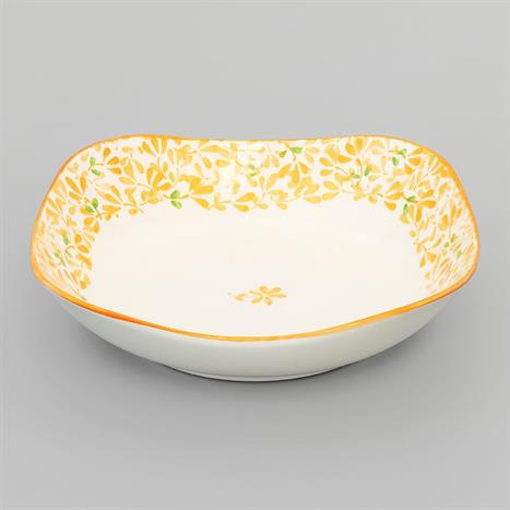 Đĩa sứ 19.6cm GAIA AMBER FLORAL Màu Trắng