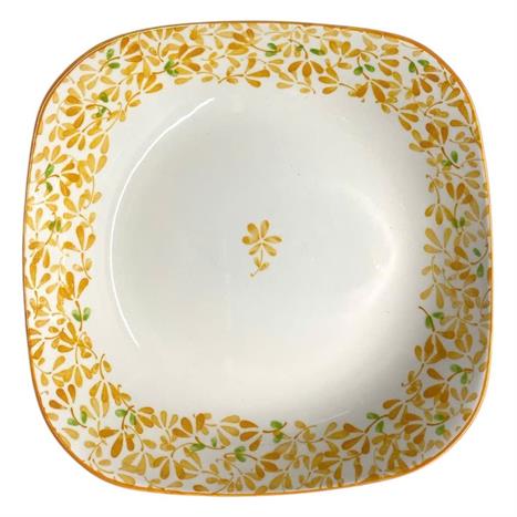 Đĩa sứ 19.6cm GAIA AMBER FLORAL Màu Trắng