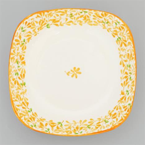 Đĩa sứ 19.6cm GAIA AMBER FLORAL Màu Trắng