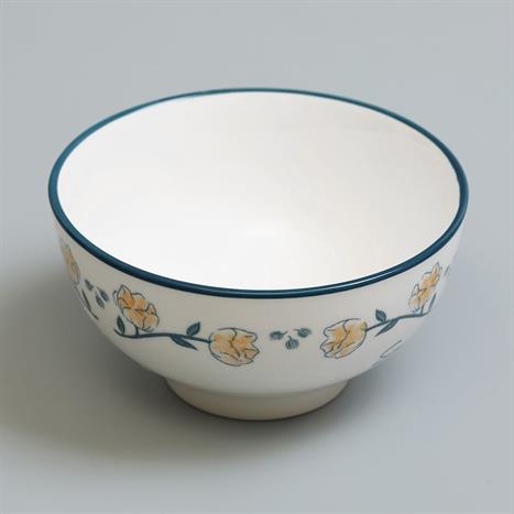 Bát mì sứ 15.2 cm GAIA ELEGANT FLORAL Màu Trắng