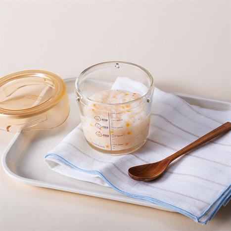 Bộ 3 hộp đựng thực phẩm thuỷ tinh Hàn Quốc 280 ml Lock&Lock LLG542S3IVY Màu Đen/Xám/Trắng ngà