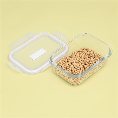 Bộ 2 hộp đựng thực phẩm thuỷ tinh 630 - 700 ml Lock&Lock LLG428S2NVY Màu Xanh Navy