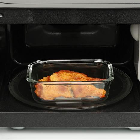 Bộ 2 hộp đựng thực phẩm thuỷ tinh 630 - 700 ml Lock&Lock LLG428S2NVY Màu Xanh Navy