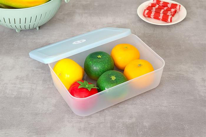 Bộ 3 hộp đựng thực phẩm nhựa Việt Nam 290 - 900 - 2500ml Inochi Hokkaido HIN.HTDH.B301 Màu Xanh dương nhạt