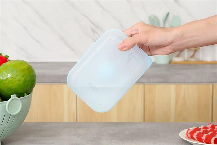 Bộ 3 hộp đựng thực phẩm nhựa Việt Nam 290 - 900 - 2500ml Inochi Hokkaido HIN.HTDH.B301 Màu Xanh dương nhạt