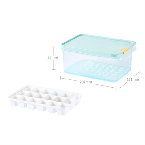 Hộp thực phẩm nhựa 1650 ml Lock&Lock HFL104D18 Màu Xanh nhạt