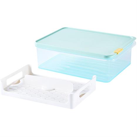 Hộp thực phẩm nhựa 3500 ml Lock&Lock HFL106DR Màu Xanh nhạt