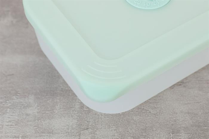 Bộ 7 hộp đựng thực phẩm nhựa Việt Nam 290 - 900 - 3600 ml Inochi HIN.HTDH.B701 Màu Xanh mint