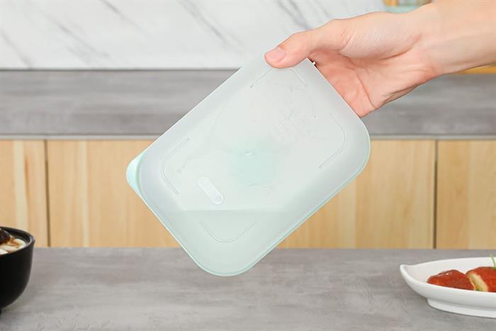 Bộ 7 hộp đựng thực phẩm nhựa Việt Nam 290 - 900 - 3600 ml Inochi HIN.HTDH.B701 Màu Xanh mint