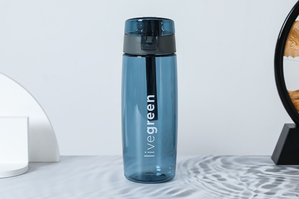 Bình đựng nước nhựa Tritan 500 ml Inochi Kita Active HIN.BIKA.0500 Màu Xanh đậm