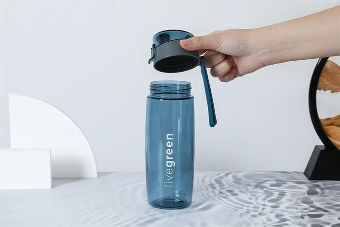 Bình đựng nước nhựa Tritan 500 ml Inochi Kita Active HIN.BIKA.0500 Màu Xanh đậm