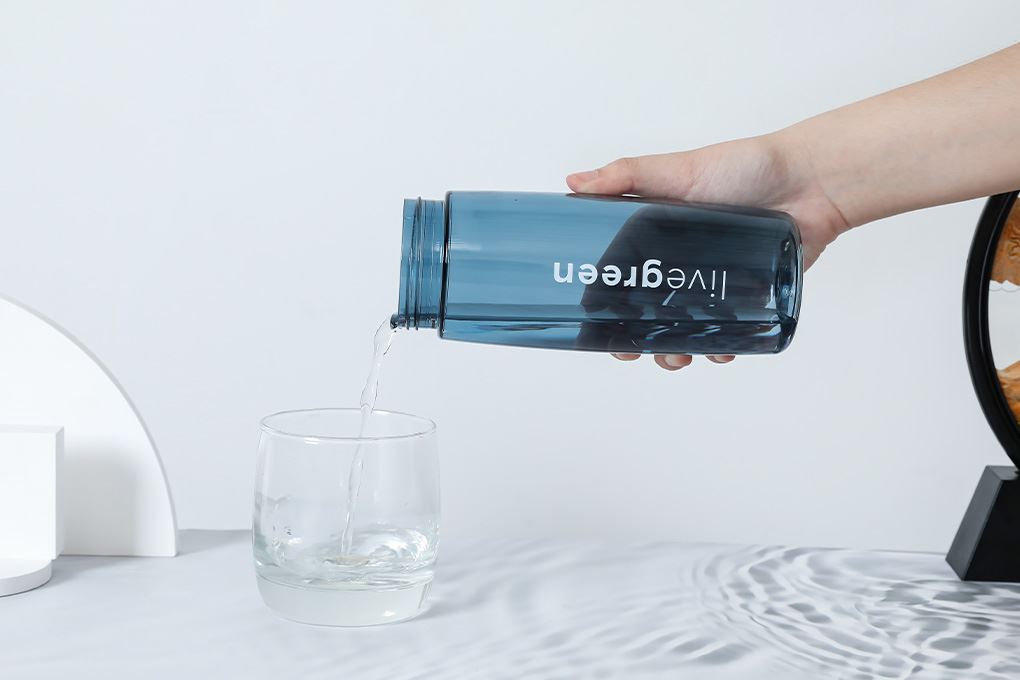 Bình đựng nước nhựa Tritan 500 ml Inochi Kita Active HIN.BIKA.0500 Màu Xanh đậm