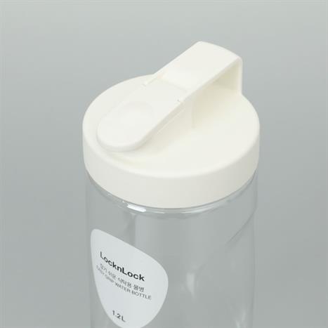 Bình đựng nước nhựa 1200 ml Lock&Lock HAP813WHT Màu Trắng