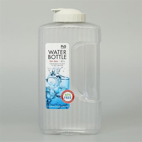 Bình đựng nước nhựa 2100 ml Lock&Lock HAP736 Màu Trắng