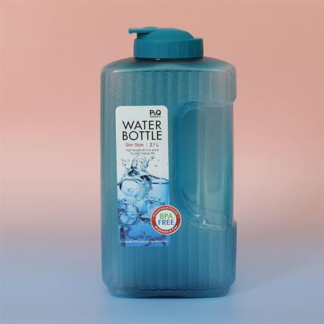 Bình đựng nước nhựa 2100 ml Lock&Lock HAP736 Màu Xanh