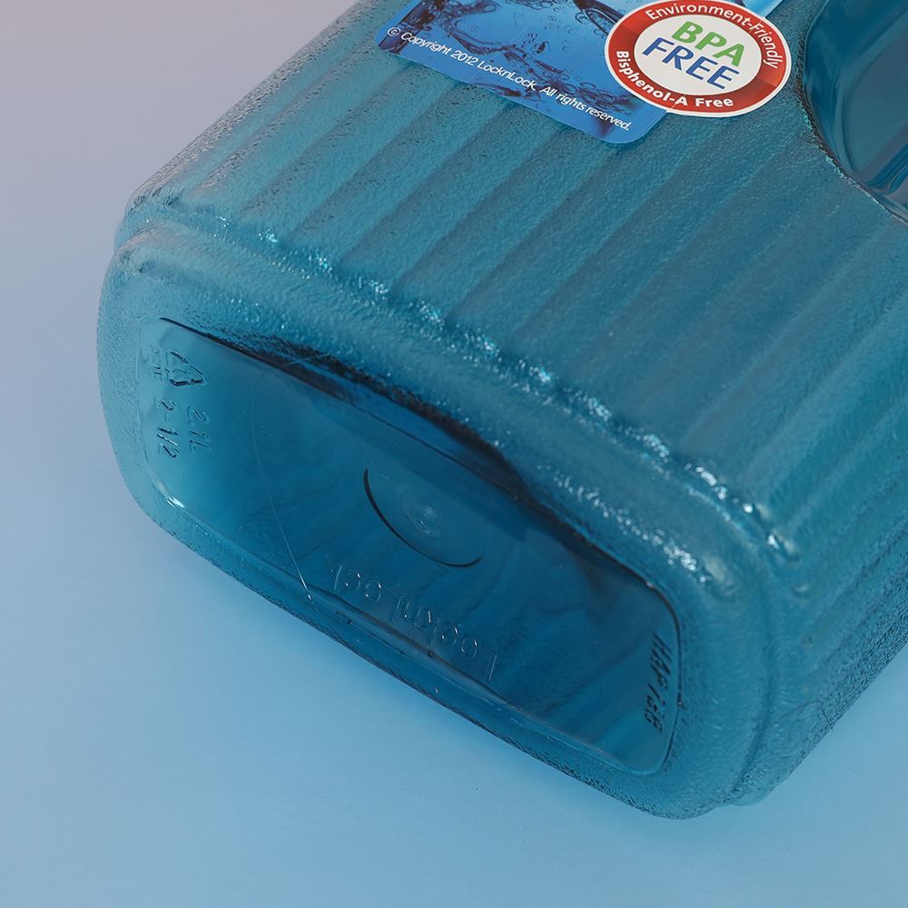 Bình đựng nước nhựa 2100 ml Lock&Lock HAP736 - Xanh Dương Màu Xanh