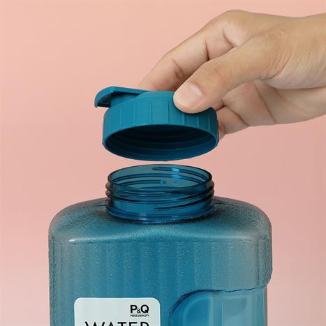 Bình đựng nước nhựa 2100 ml Lock&Lock HAP736 Màu Xanh