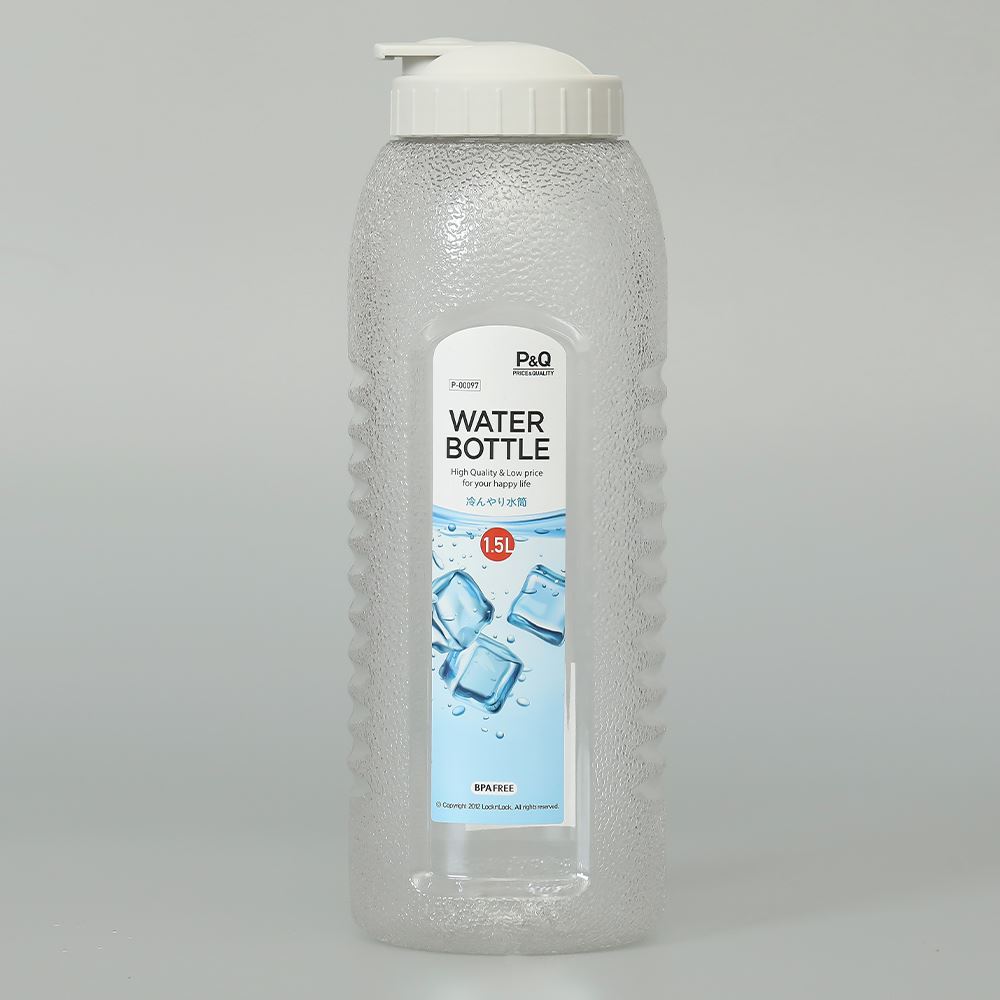 Bình đựng nước nhựa 1500 ml Lock&Lock HAP731 Màu Trắng