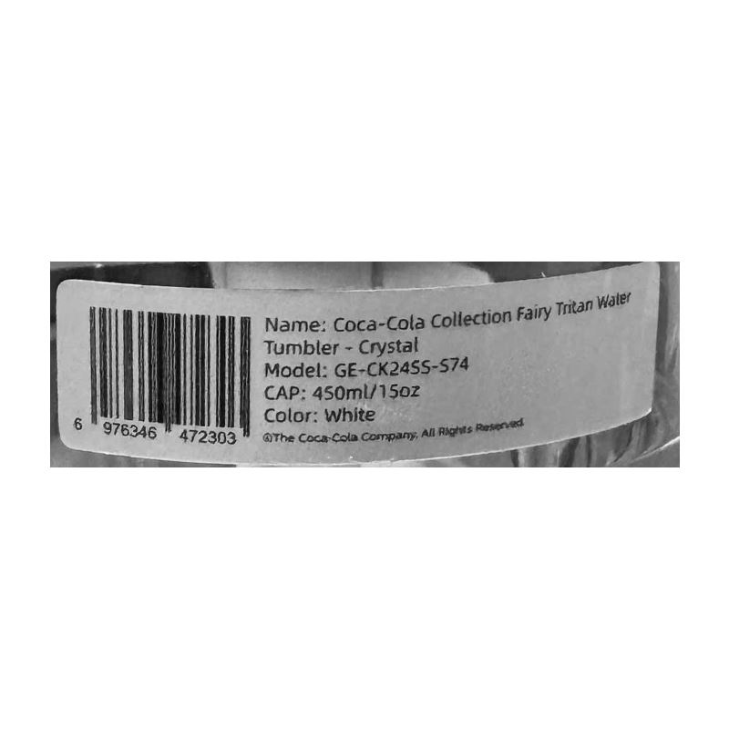 Bình đựng nước nhựa 450 ml GERM GE-CK24SS-S74 Màu Trắng