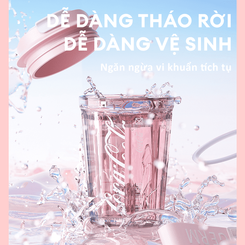 Bình đựng nước nhựa 390 ml GERM GE-CK23SS-S23 Màu Xanh lá