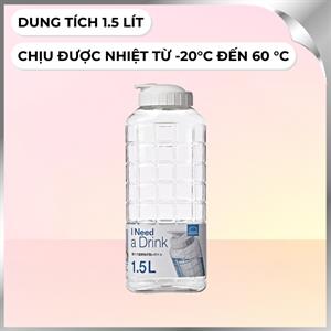 Bình đựng nước nhựa PET 1500 ml Lock&Lock HAP812
