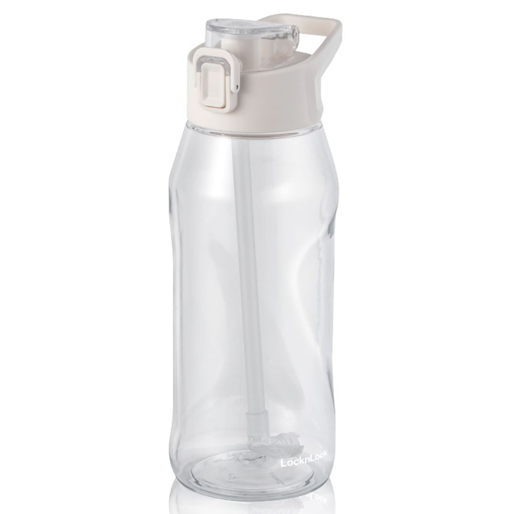 Bình đựng nước nhựa Tritan 1050 ml Lock&Lock ABF926WHT Màu Trắng