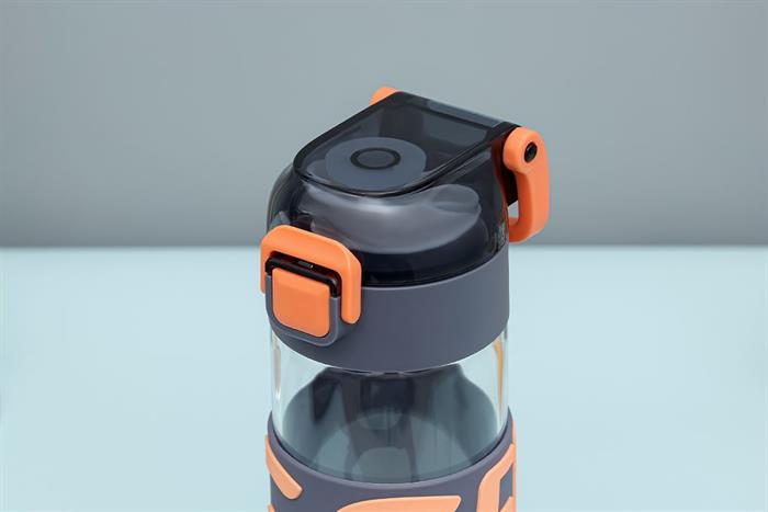 Bình đựng nước thủy tinh 460 ml Delites BL-2381 Màu Xám xanh