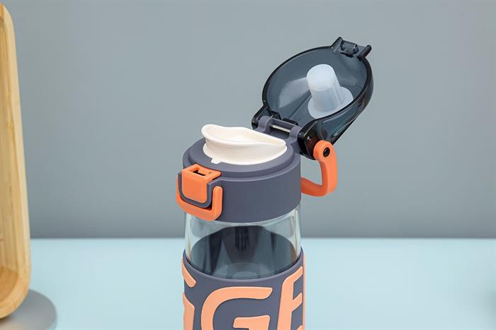 Bình đựng nước thủy tinh 460 ml Delites BL-2381 Màu Xám xanh