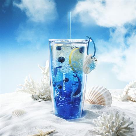 Ly nhựa 750 ml Lock&Lock HAP534BLU Màu Xanh Dương