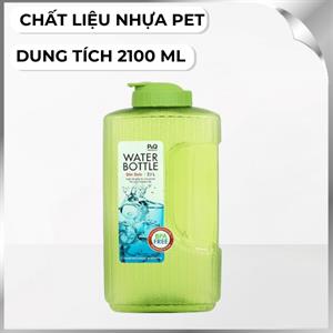 Bình đựng nước nhựa PET 2100 ml Lock&Lock HAP736 - Xanh Lá
