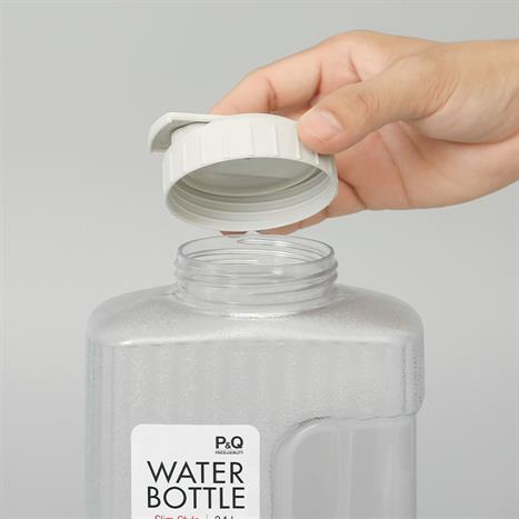 Bình đựng nước nhựa 2100 ml Lock&Lock HAP736 - Trắng Màu Trắng