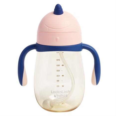 Bình đựng nước nhựa trẻ em 330 ml LocknLock HAP911PIK Màu Trắng