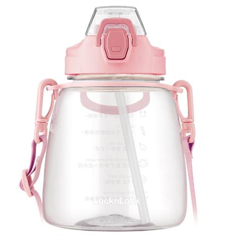 Bình đựng nước nhựa 1.2L LocknLock ABF648LPIK Màu Hồng nhạt