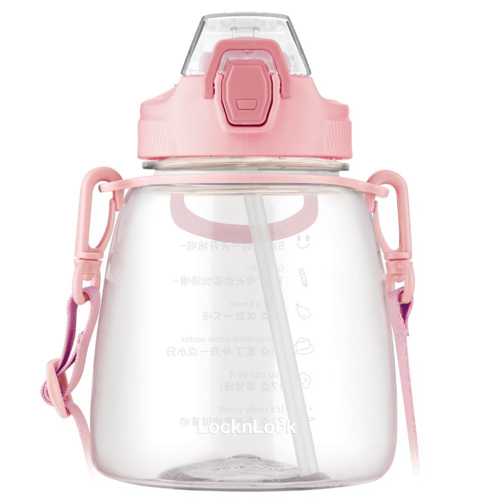 Bình đựng nước nhựa 1.2L LocknLock ABF648LPIK Màu Hồng nhạt