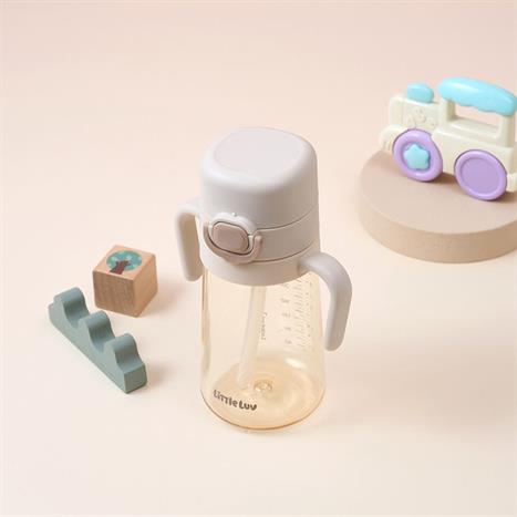 Bình đựng nước nhựa trẻ em 400 ml LocknLock HAP916IVY Màu Trắng