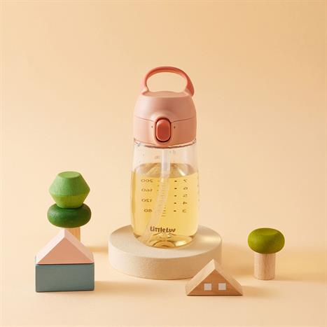 Bình nước nhựa trẻ em 410 ml LocknLock HAP918PIK Màu Hồng
