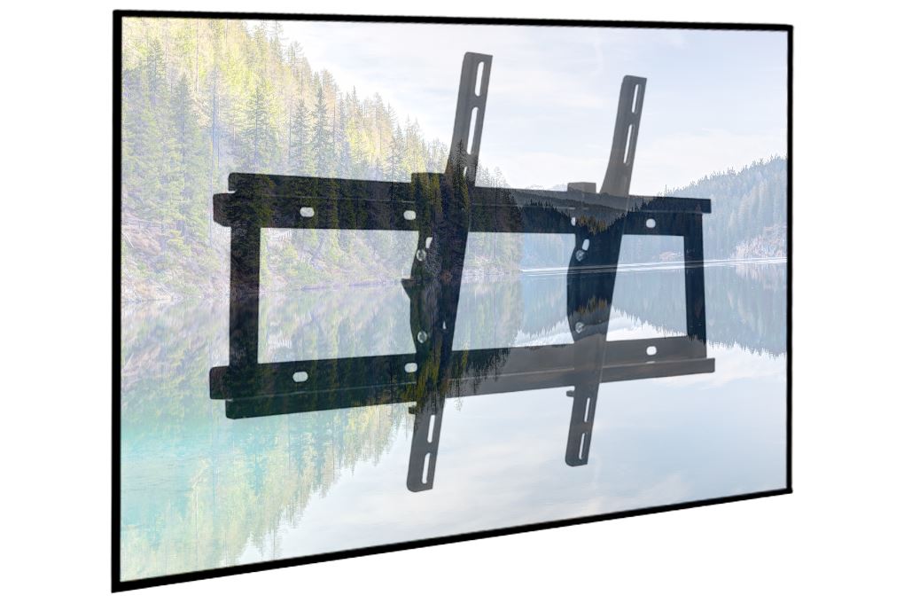 Khung treo Tivi 37-63 inch Nghiêng Cảnh Phong N6-4 Màu Đen