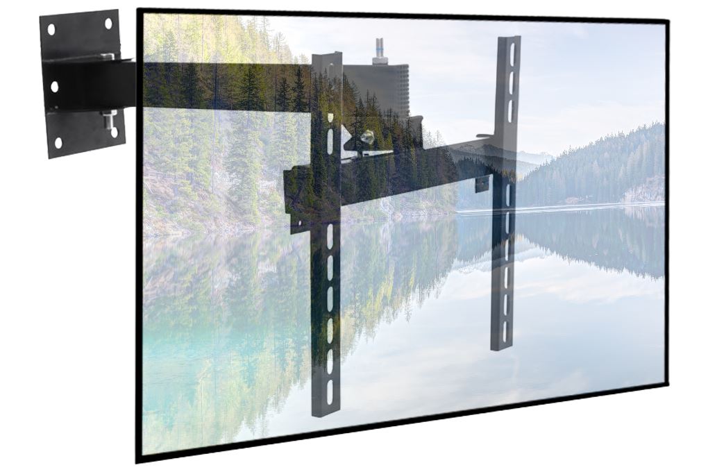 Khung treo Tivi 19-37 inch Xoay Cảnh Phong X4-3 Màu Đen