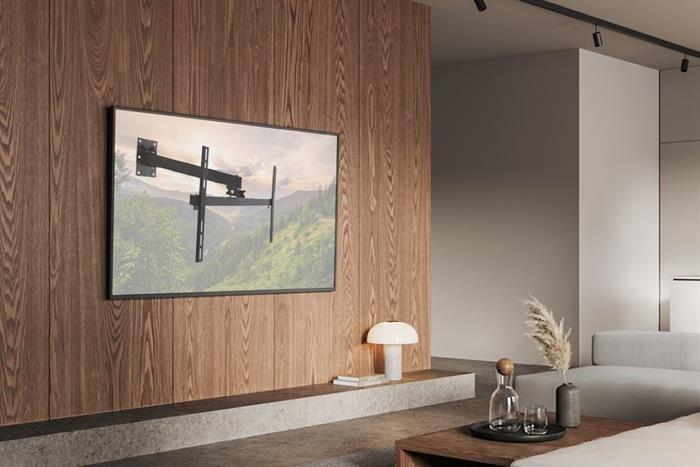 Khung treo Tivi 37-63 inch Xoay Cảnh Phong X7-4 Màu Đen