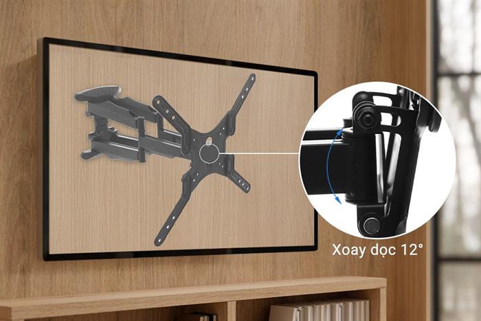 Khung treo Tivi 32-70 inch Đa năng Văn Thành X5 Màu Đen