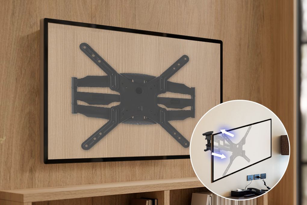 Khung treo Tivi 32-70 inch Đa năng Văn Thành X5 Màu Đen