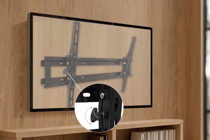 Khung treo tivi 39-65 inch nghiêng Cảnh Phong C65N Màu Đen