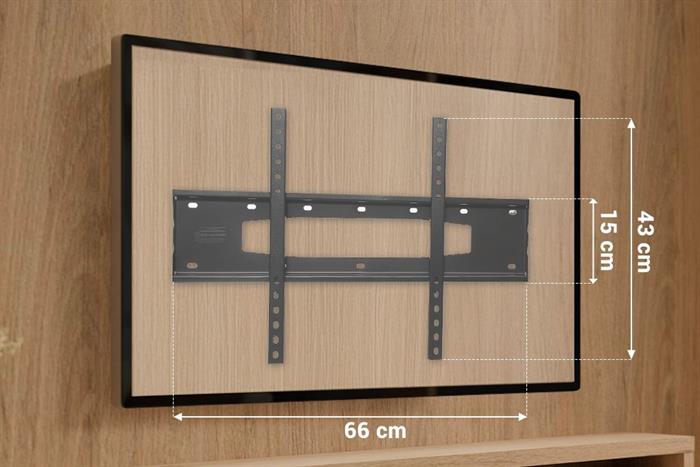 Khung treo Tivi 66-85 inch Điện máy XANH DMX85T Màu Đen
