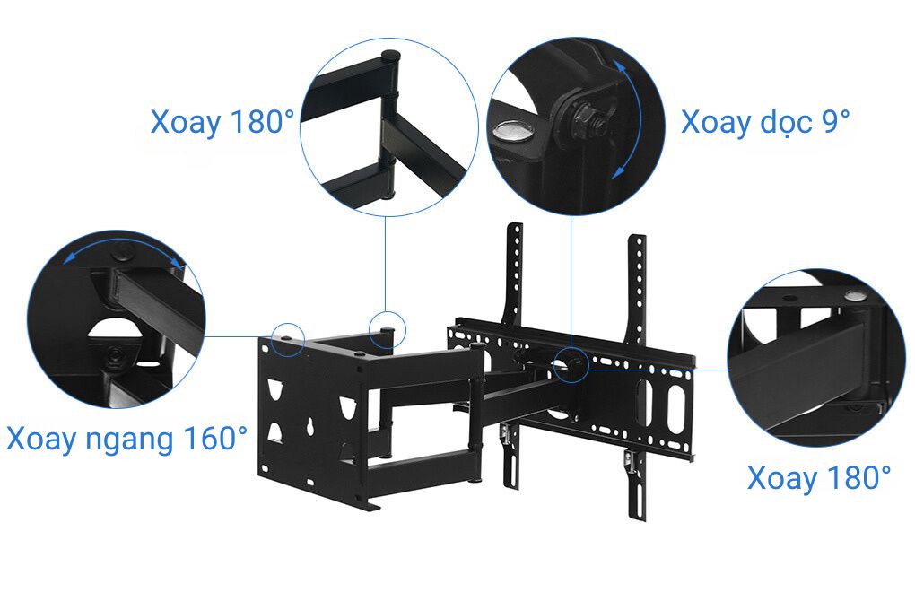 Khung treo Tivi 44-65 inch Xoay Điện máy XANH DMX65X - 6