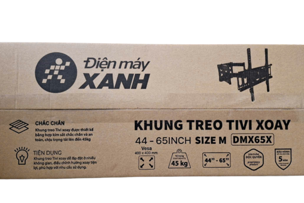Khung treo Tivi 44-65 inch Xoay Điện máy XANH DMX65X - 8