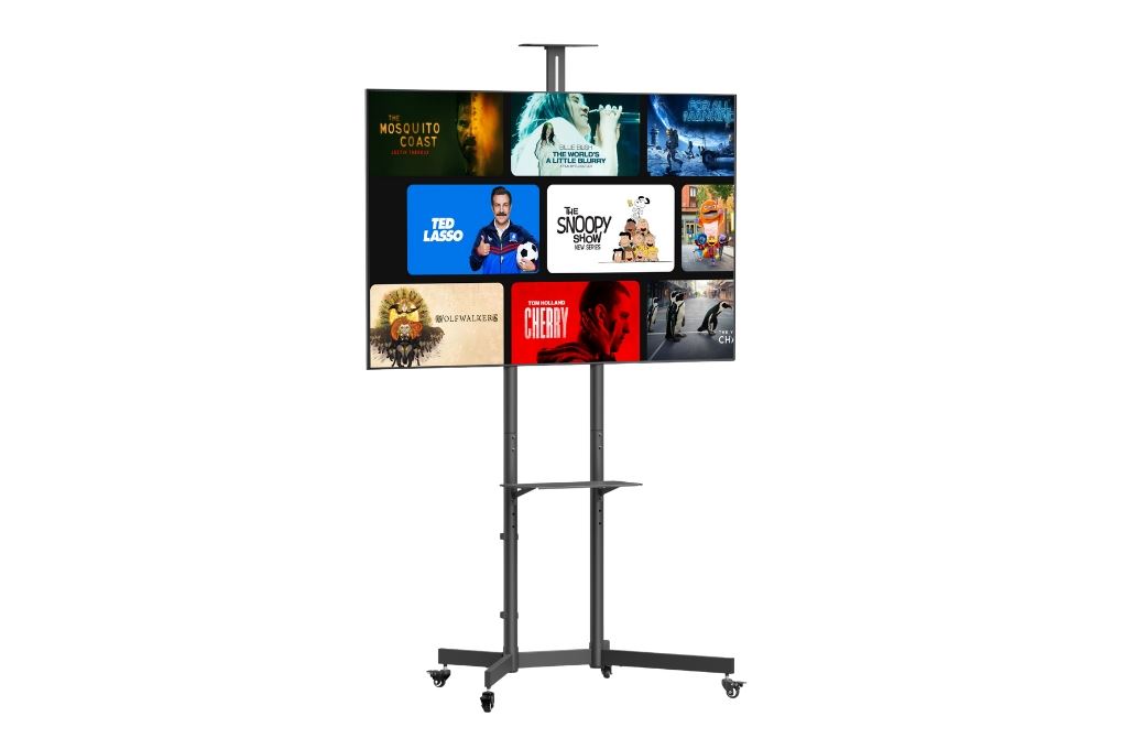 Khung treo Tivi 37-70 inch HyperWork di động Core Stand TVC01 Màu Đen