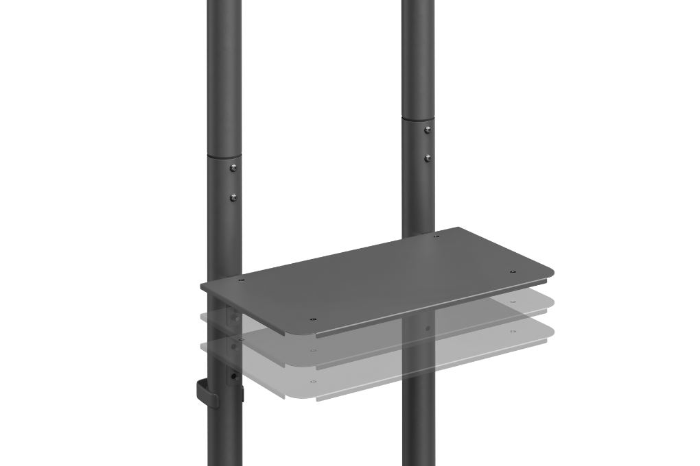 Khung treo Tivi 37-70 inch HyperWork di động Core Stand TVC01 Màu Đen